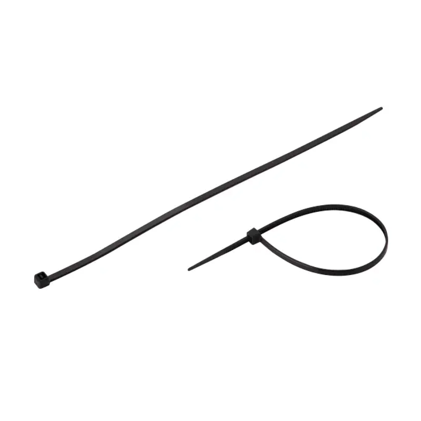 Хомут пластиковий, 3,6×200 мм, 100 шт/упак, чорний INTERTOOL (TC-3621) UA