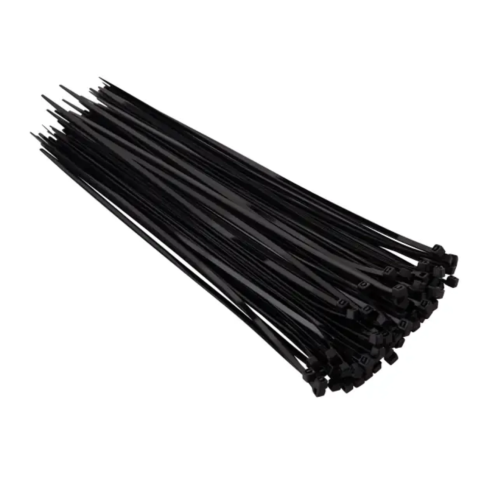 Хомут пластиковий, 3,6×250 мм, 100 шт/упак, чорний INTERTOOL (TC-3626) UA