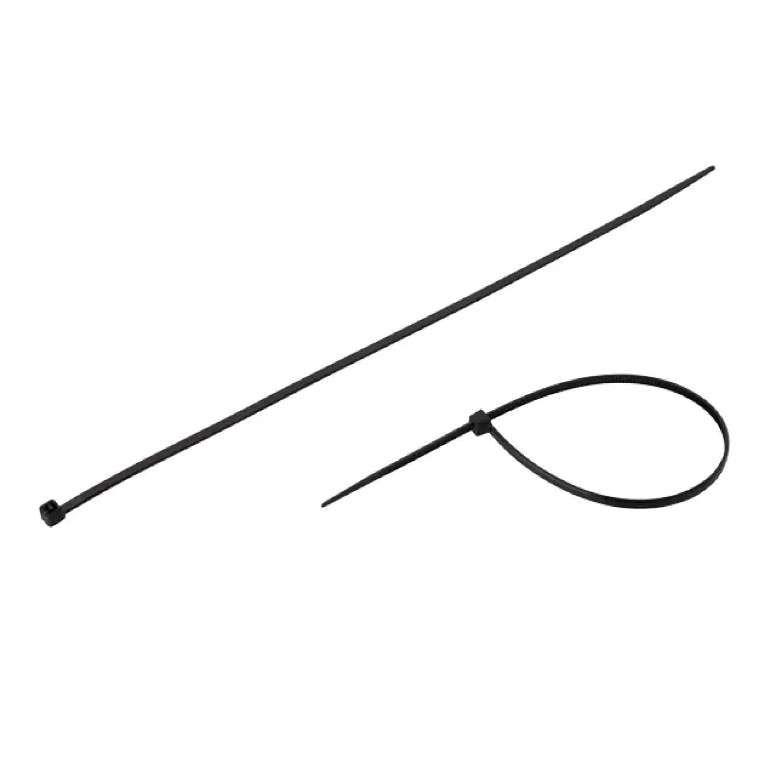 Хомут пластиковий, 3,6×250 мм, 100 шт/упак, чорний INTERTOOL (TC-3626) UA