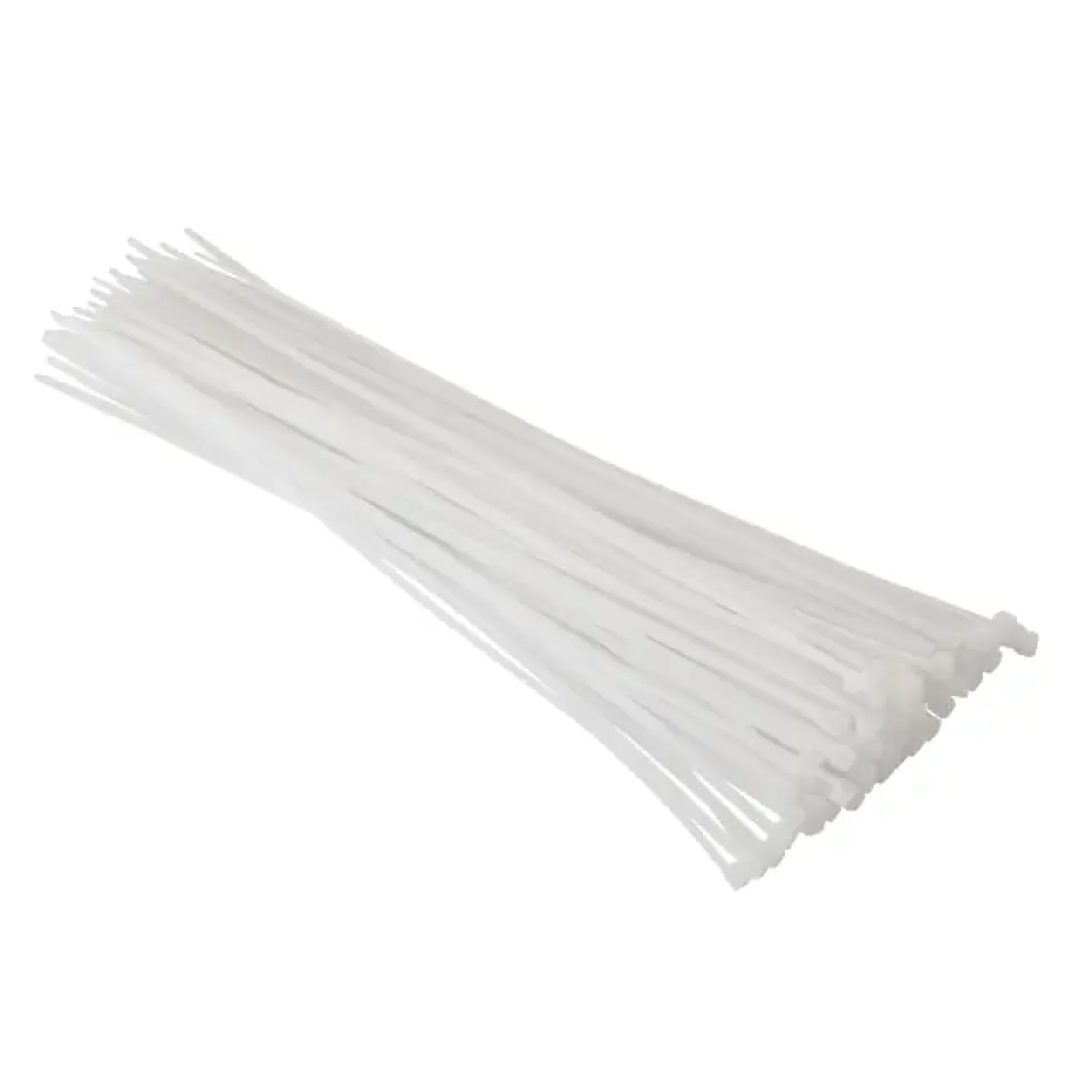 Хомут пластиковий, 3,6×300 мм, 100 шт/упак, білий INTERTOOL (TC-3630) UA