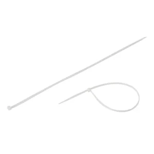 Хомут пластиковий, 3,6×300 мм, 100 шт/упак, білий INTERTOOL (TC-3630) UA