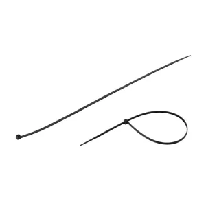 Хомут пластиковий, 3,6×300 мм, 100 шт/упак, чорний INTERTOOL (TC-3631) UA