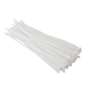 Хомут пластиковий, 4,8×300 мм, 100 шт/упак, білий INTERTOOL (TC-4830) UA