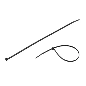 Хомут пластиковий, 4,8×300 мм, 100 шт/упак, чорний INTERTOOL (TC-4831) UA