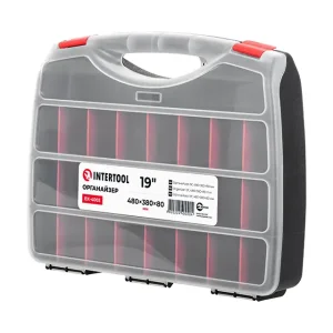 Органайзер 19" 480*380*80 мм INTERTOOL (BX-4003) UA