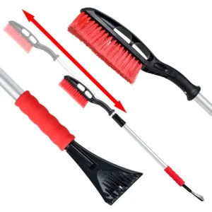 Щітка зі скребком, телескопічна, 99-139 см INTERTOOL (AT-0119) UA