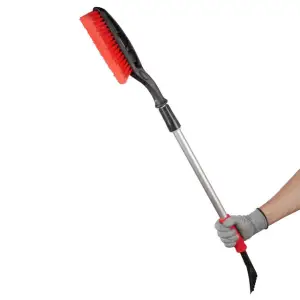 Щітка зі скребком, телескопічна, 99-139 см INTERTOOL (AT-0119) UA