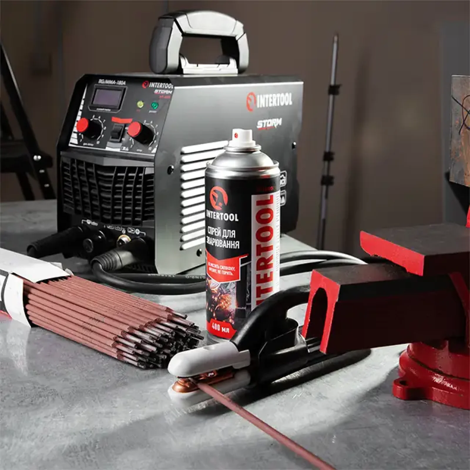 Спрей для зварювання, аерозоль, 400 мл INTERTOOL (FS-0064) UA
