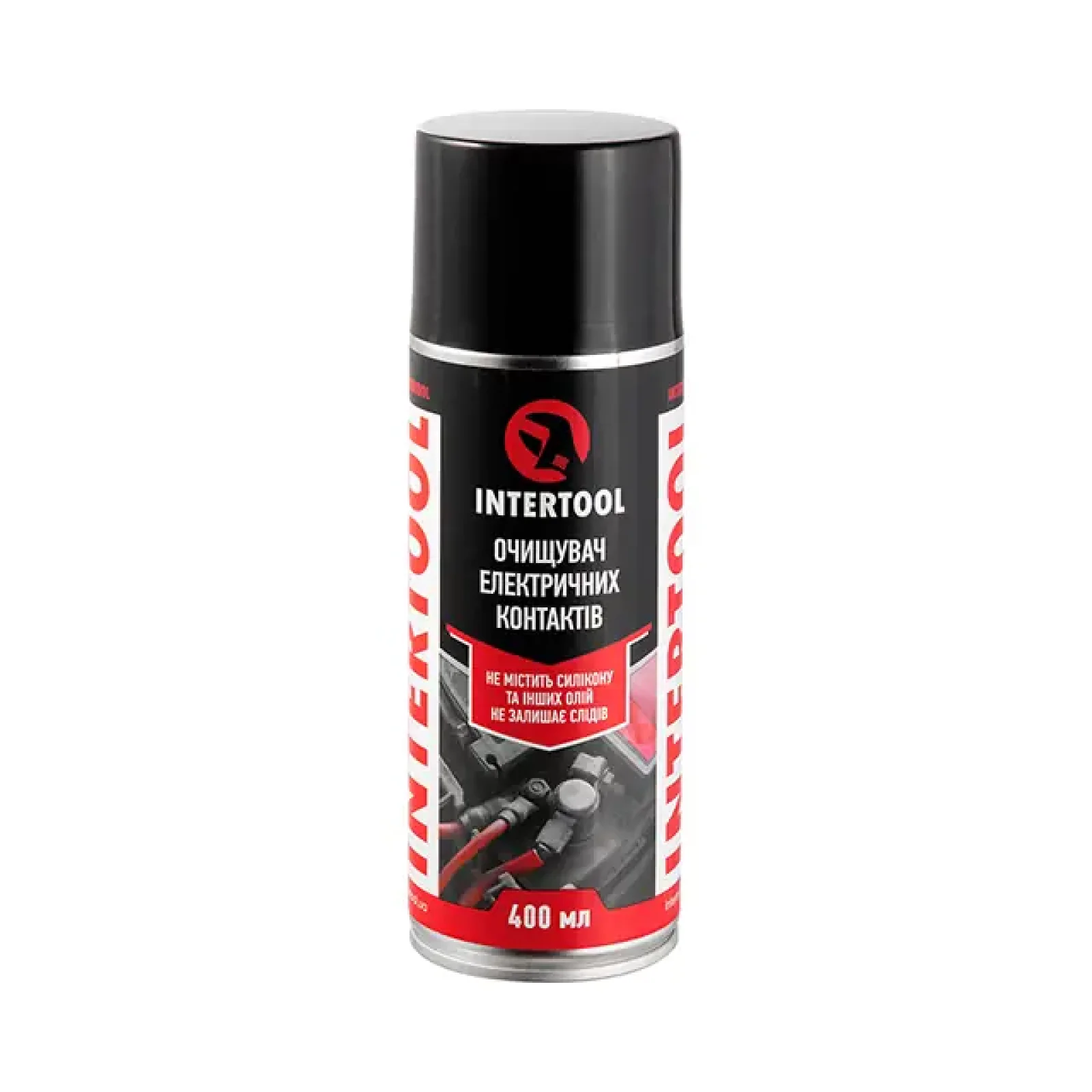 Очищувач електроконтактів, аерозоль, 400 мл INTERTOOL (FS-0074) UA