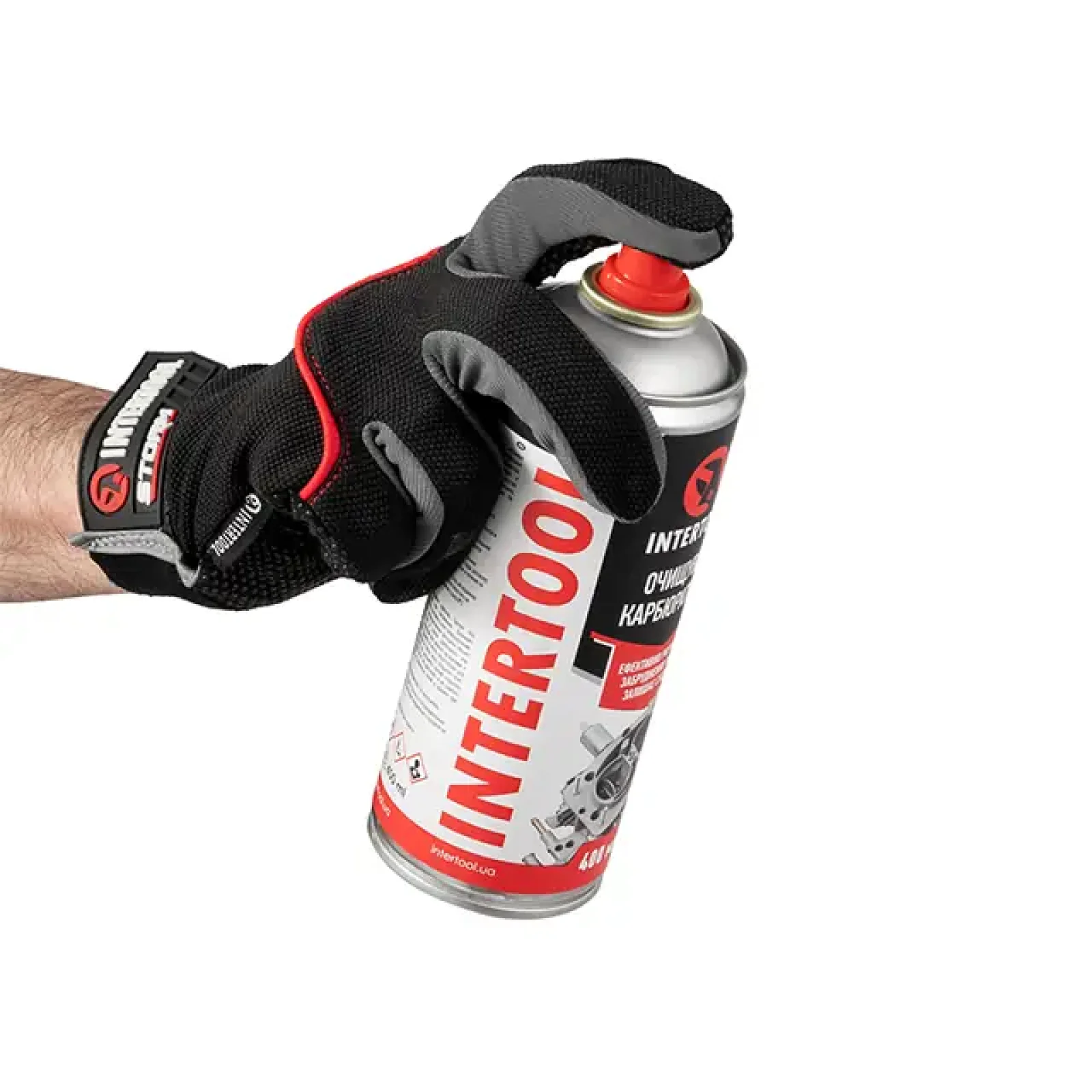 Очищувач карбюратора, аерозоль, 400 мл INTERTOOL (FS-0084) UA