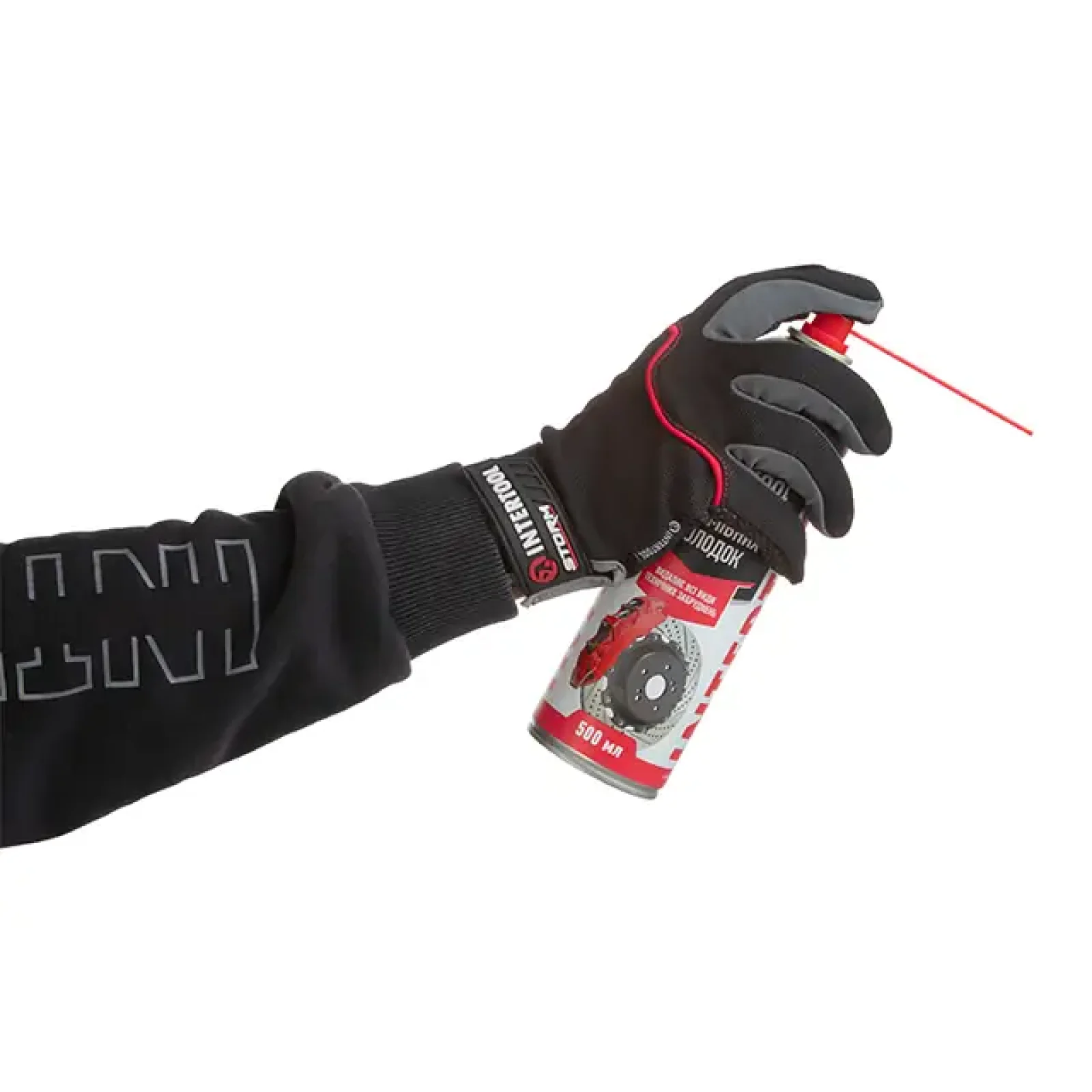 Очищувач гальмівних колодок і дисків, 500 мл INTERTOOL (FS-0096) UA