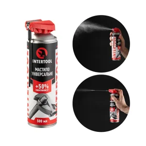 Мастило універсальне, аерозоль, 500 мл INTERTOOL (FS-4000) UA