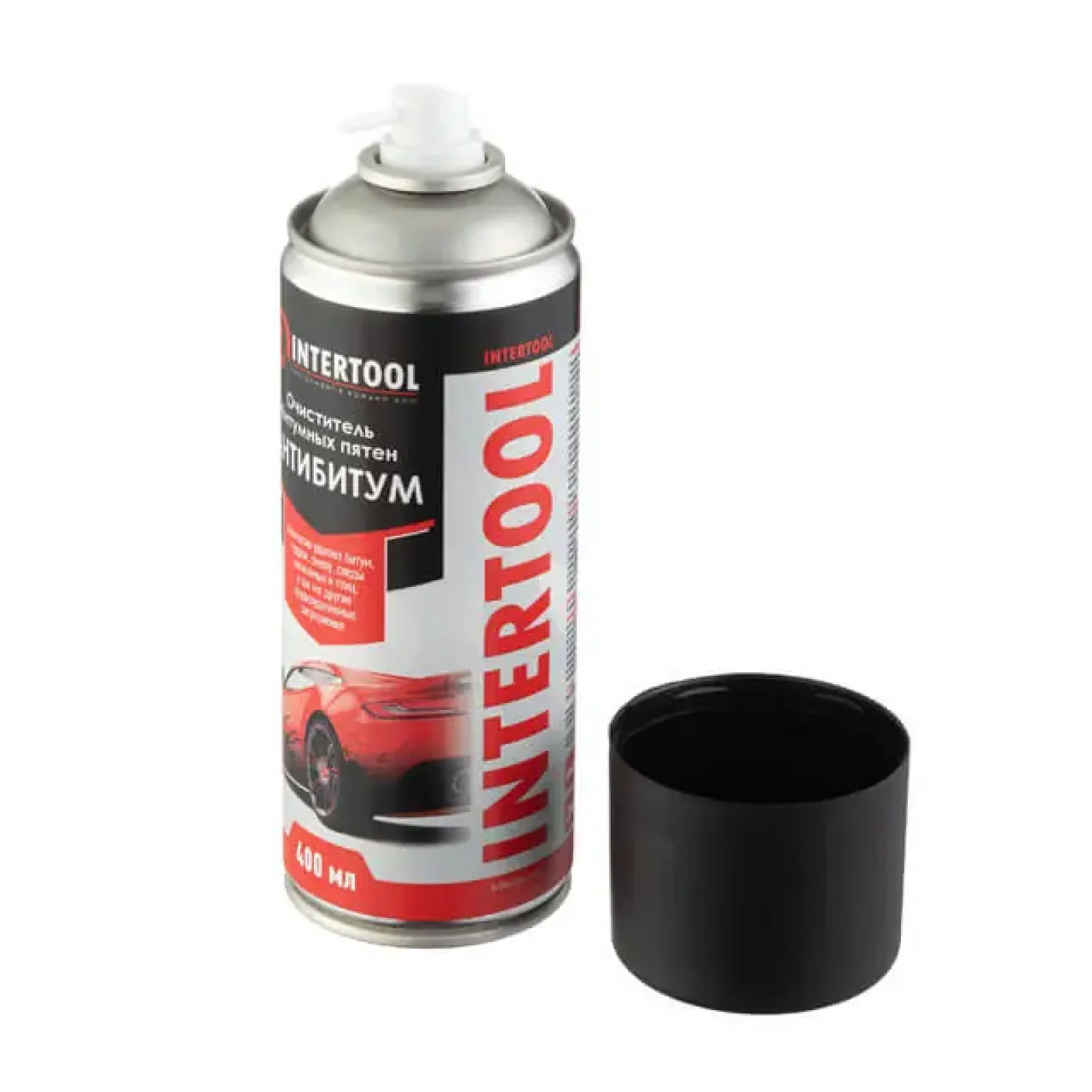 Очищувач бітумних плям, аерозоль, 400 мл INTERTOOL (FS-6940) UA