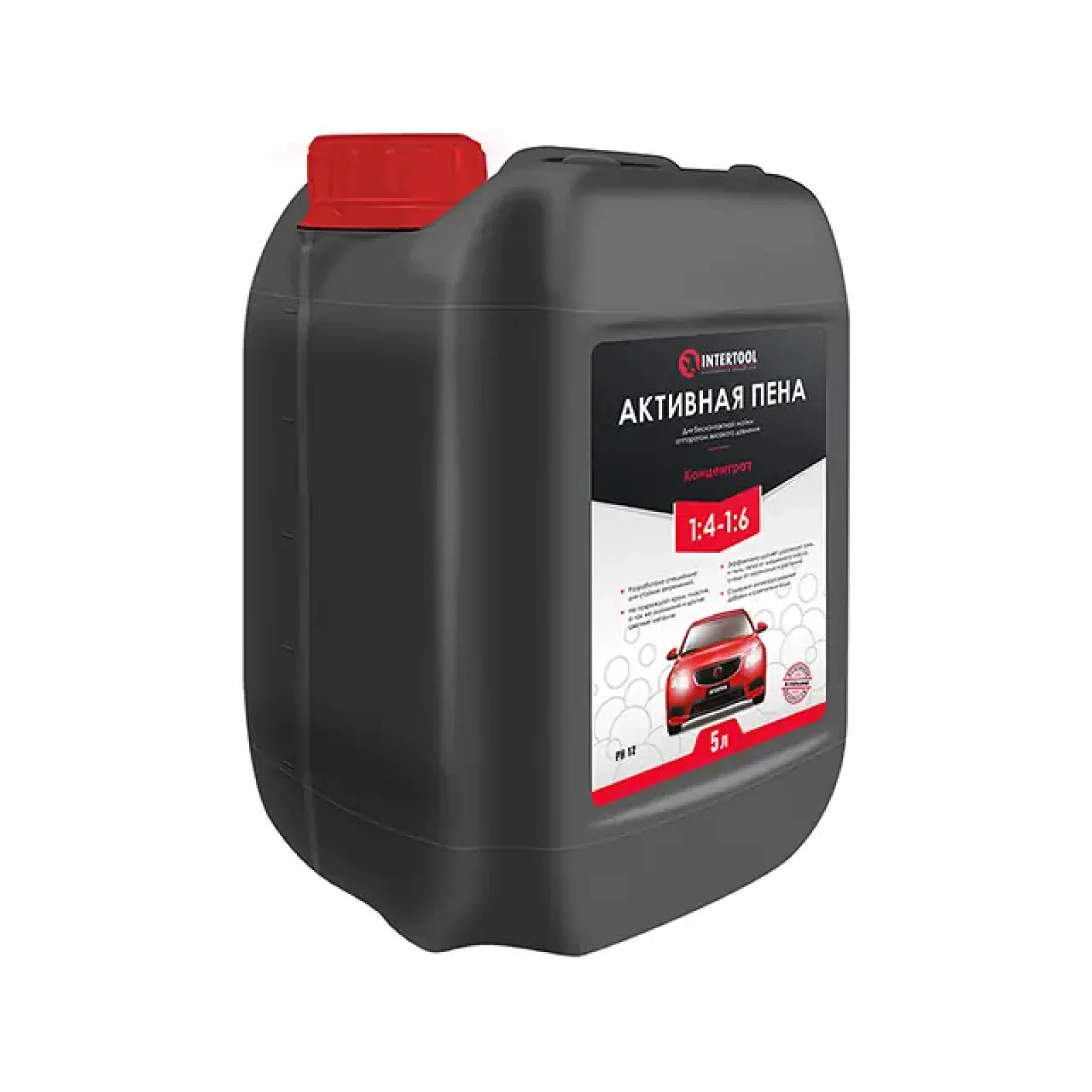 Піна активна 5 л, концентрат 1:4-1:6, для безконтактного миття апаратом високого тиску INTERTOOL (FS-9015) UA