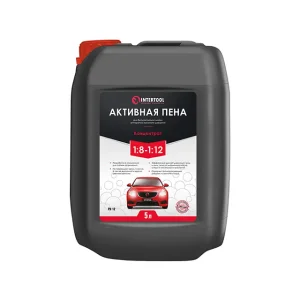 Піна активна 5 л, концентрат 1:8-1:12, для безконтактного миття апаратом високого тиску INTERTOOL (FS-9025) UA