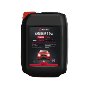 Піна активна PREMIUM 5 л, концентрат 1:5-1:10, для безконтактного миття апаратом високого тиску, STORM INTERTOOL (FS-9095) UA