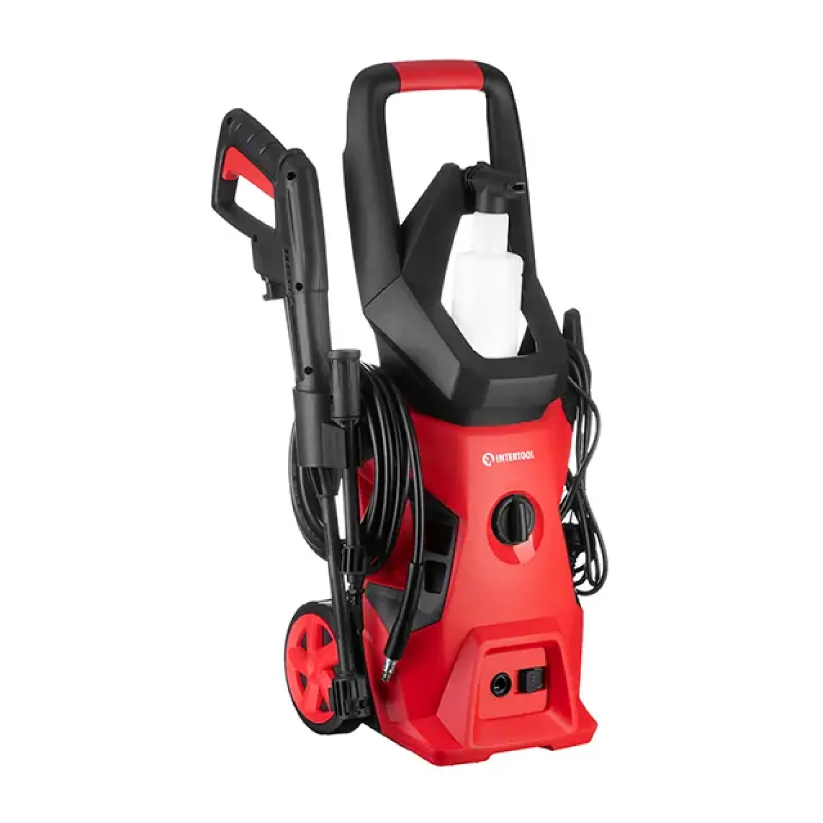 Мийка високого тиску, 1,6 кВт, 90-130 бар, 7 л/хв, шланг 5 м INTERTOOL (DT-1515) UA