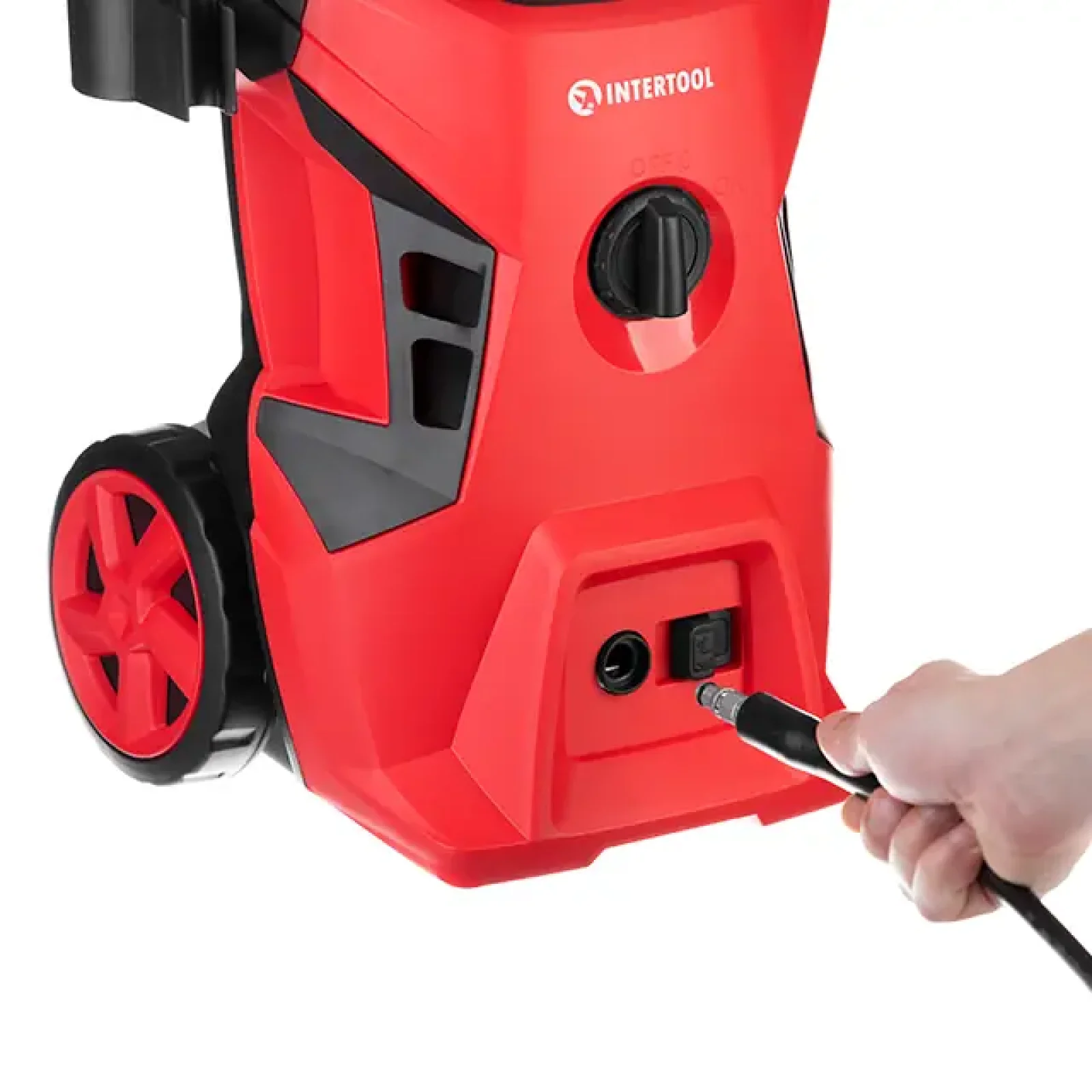 Мийка високого тиску, 1,6 кВт, 90-130 бар, 7 л/хв, шланг 5 м INTERTOOL (DT-1515) UA