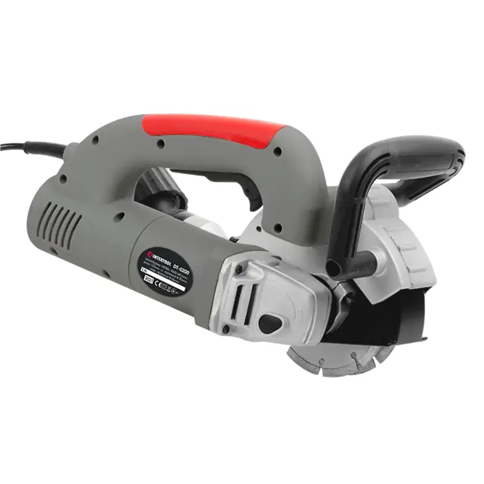 Штроборіз INTERTOOL 1,4 кВт, 9000 об/хв, диск 125×22,2 мм, глибина 8-30 мм, ширина 8-26 мм (DT-0200) UA