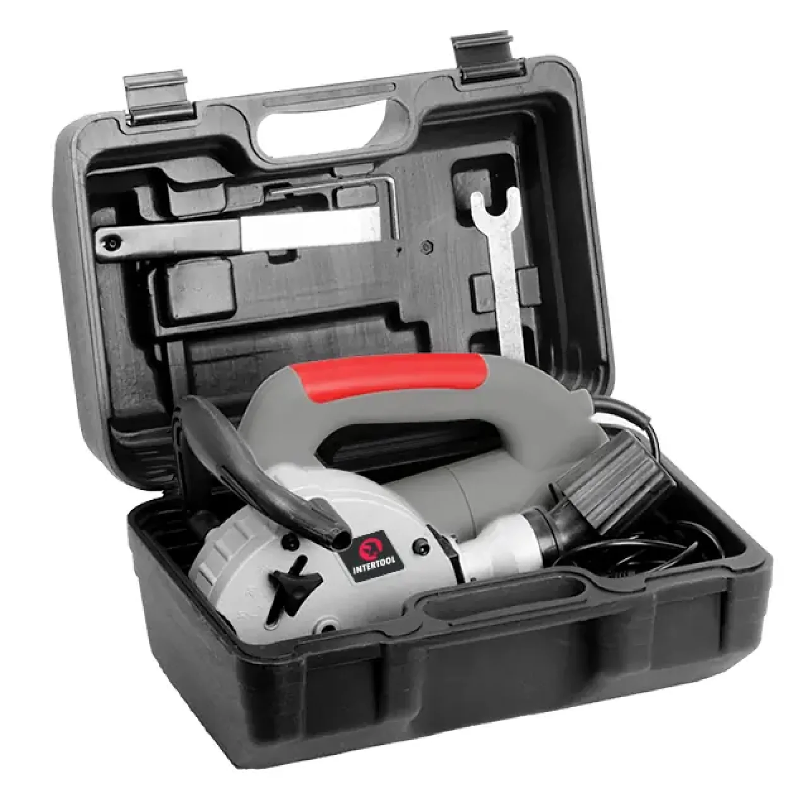 Штроборіз INTERTOOL 1,4 кВт, 9000 об/хв, диск 125×22,2 мм, глибина 8-30 мм, ширина 8-26 мм (DT-0200) UA
