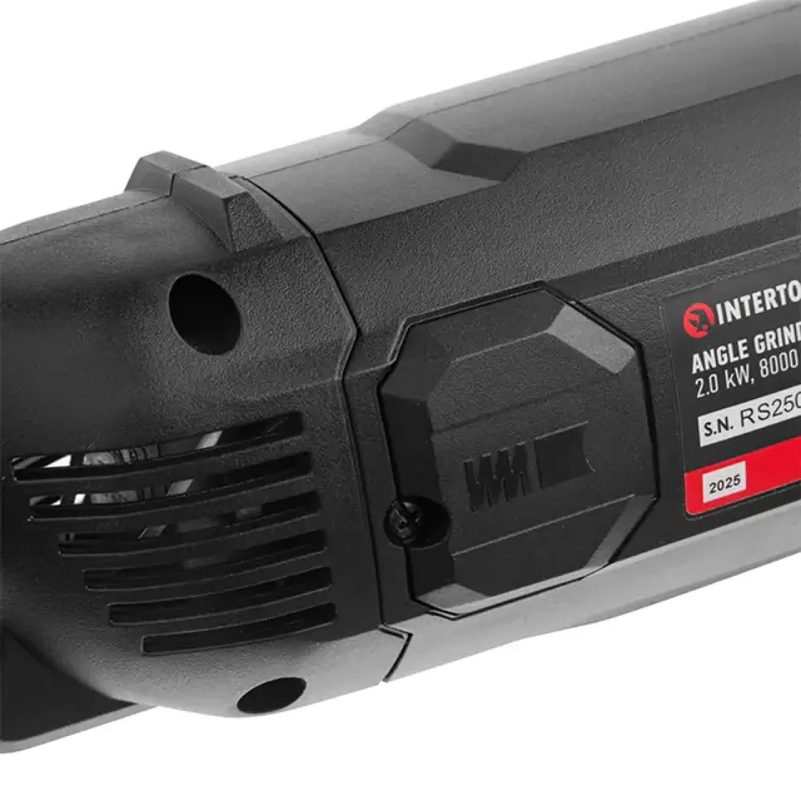 Шліфмашина кутова INTERTOOL 1,8 кВт, 8000 об/хв, диск 180 мм (WT-0227) UA
