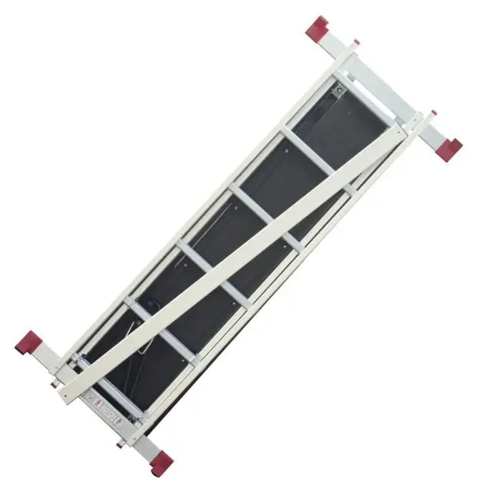 Драбина-поміст INTERTOOL 2×6 сходинок, алюміній, 150 кг (LT-0027) UA