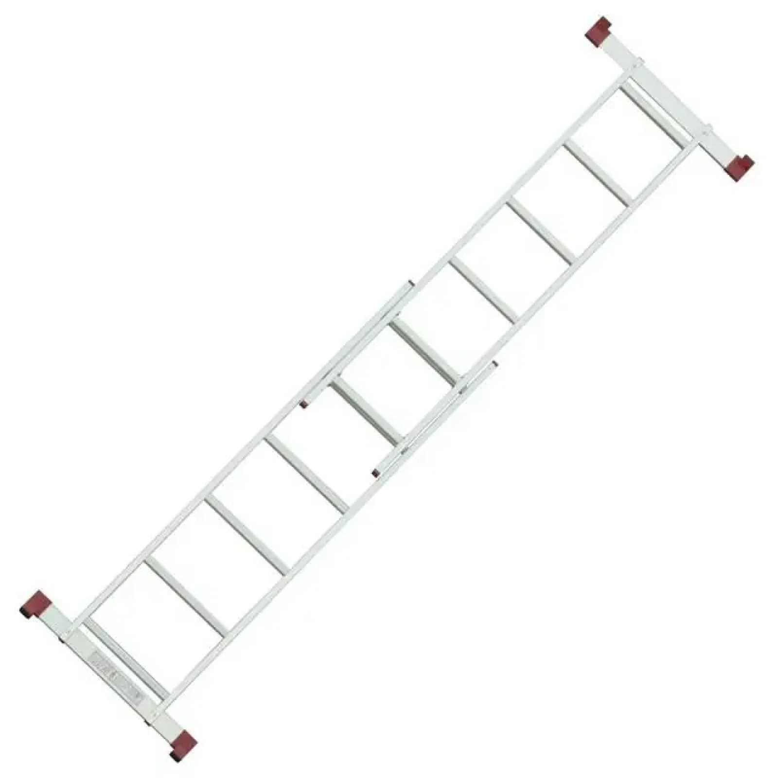 Драбина-поміст INTERTOOL 2×6 сходинок, алюміній, 150 кг (LT-0027) UA