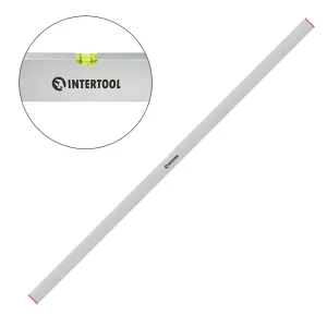 Правило-рівень, 3000 мм, 2 капсули (вертикальна і горизонтальна) INTERTOOL (MT-2031) UA