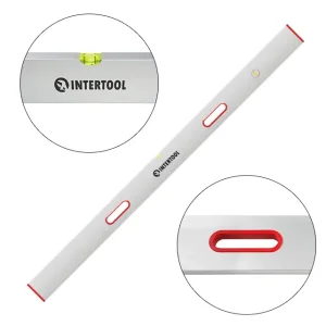 Правило-рівень, 1500 мм, 2 капсули (вертикальна і горизонтальна), з ручками INTERTOOL (MT-2115) UA
