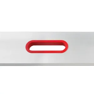 Правило-рівень, 2000 мм, 2 капсули (вертикальна і горизонтальна), з ручками INTERTOOL (MT-2120) UA