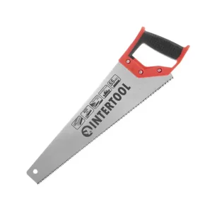 Ножівка по деревині, 400 мм, з гартованим зубом, 55 HRC INTERTOOL (HT-3101) UA