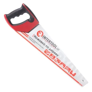 Ножівка по деревині, 450 мм, з гартованим зубом, потрійне заточування, 7 зуб/дюйм INTERTOOL (HT-3105) UA