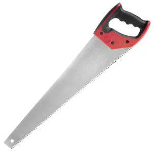 Ножівка по деревині, 500 мм, з гартованим зубом, потрійне заточування, 7 зуб/дюйм INTERTOOL (HT-3106) UA