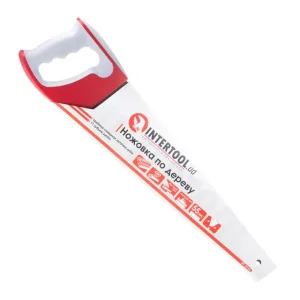 Ножівка по деревині, 450 мм, з гартованим зубом, потрійне заточування, 11 зуб/дюйм INTERTOOL (HT-3162) UA