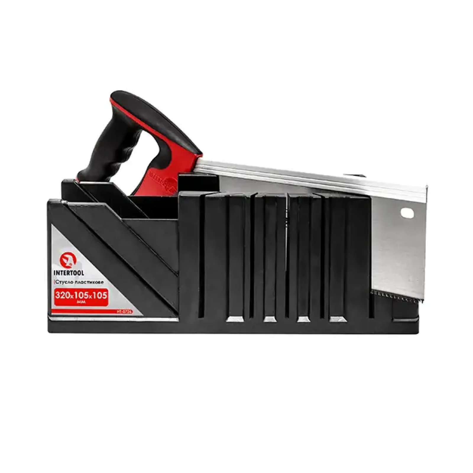 Стусло пластикове 320х105х105мм INTERTOOL (HT-0726) UA