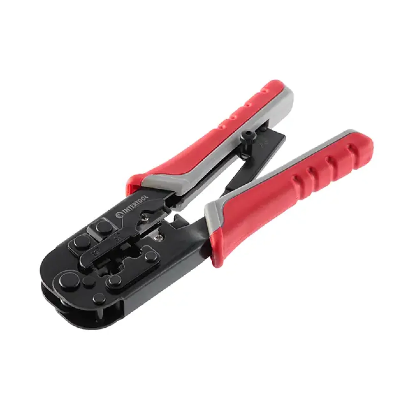 Кліщі для обтиску штекерів (RJ11/RJ12/RJ45) INTERTOOL (HT-7052) UA