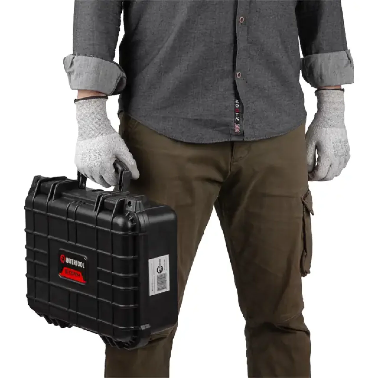 Кейс протиударний водонепроникни, 339*295*152 мм INTERTOOL (BX-0152) UA