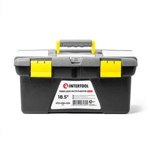 Ящик для інструментів 18.5" 472*250*224мм INTERTOOL (BX-0318) UA