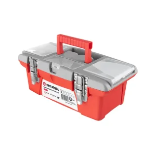 Ящик для інструментів з металевими замками, 13" 335*185*130мм INTERTOOL (BX-0513) UA