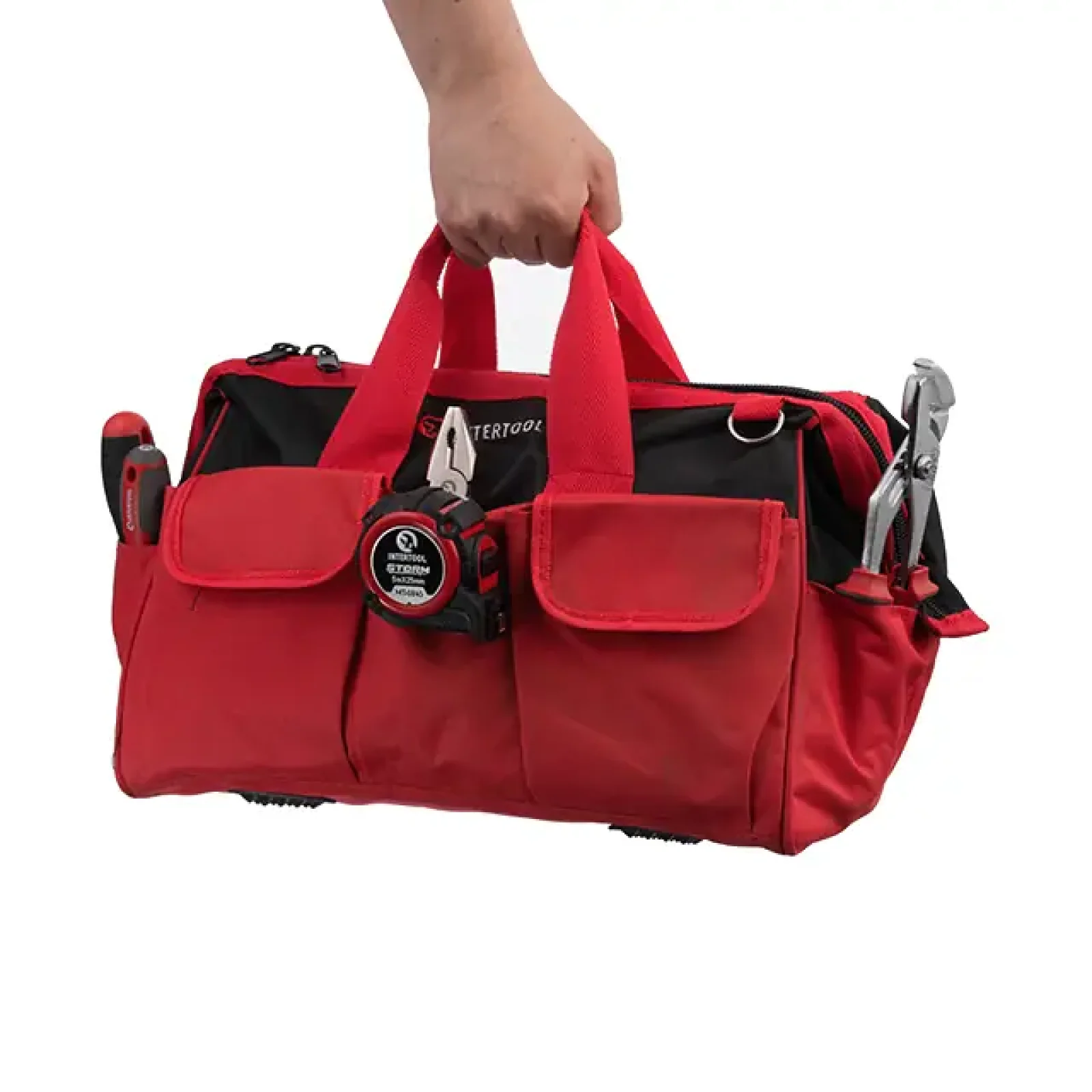 Сумка для інструменту 16 кишень 405мм * 230мм * 300мм INTERTOOL (BX-9005) UA