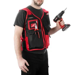 Жилет слюсарно-будівельний, 7 кишень, поліестер INTERTOOL (SP-1001) UA