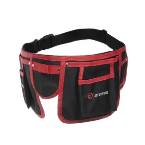 Сумка поясна слюсарно-будівельна, 11 кишень, поліестер INTERTOOL (SP-1015) UA