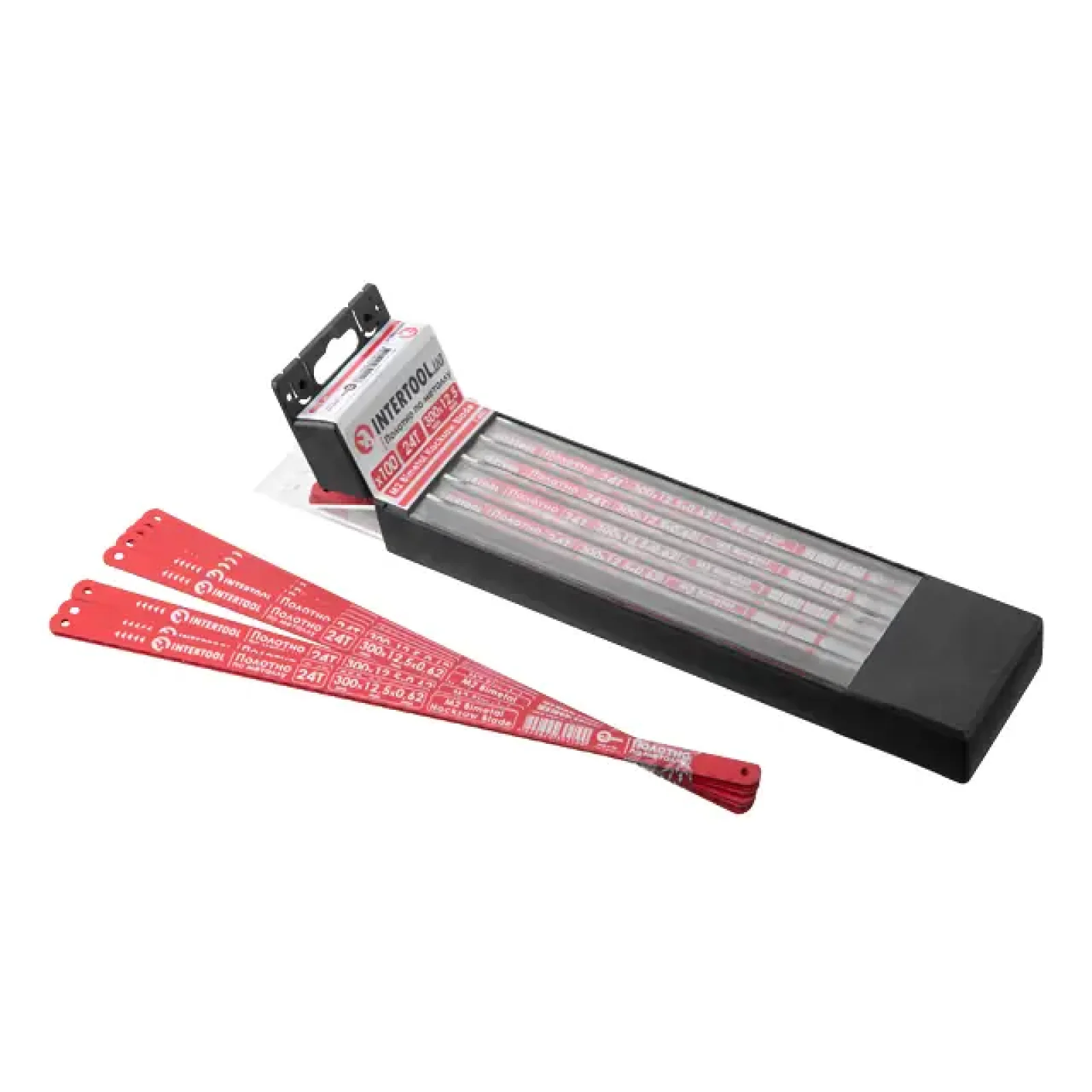 Полотно ножівкове по металу, 300×12,5×0,62, 24T, M2 Bimetal INTERTOOL (HT-3021) UA