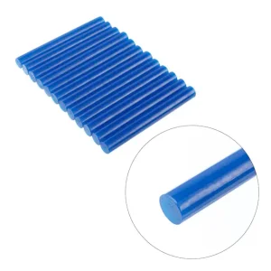 Комплект клейових стрижнів блакитних, 11,2×100 мм, 12 шт. INTERTOOL (RT-1052) UA