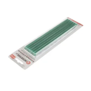 Комплект клейових стрижнів зелених, 7,4×200 мм, 12 шт. INTERTOOL (RT-1059) UA