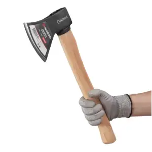 Сокира 1000 г, ручка з ясена, 48-57 HRC INTERTOOL (HT-0258) UA