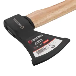 Сокира 1000 г, ручка з ясена, 48-57 HRC INTERTOOL (HT-0258) UA