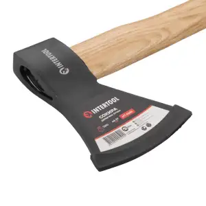 Сокира, 1200 г, ручка пекан, 48-57 HRC INTERTOOL (HT-0259) UA