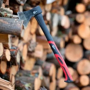 Сокира, 1000 г, ручка з фібергласу INTERTOOL (HT-0263) UA