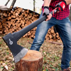 Сокира, 1250 г, ручка з фібергласу INTERTOOL (HT-0264) UA